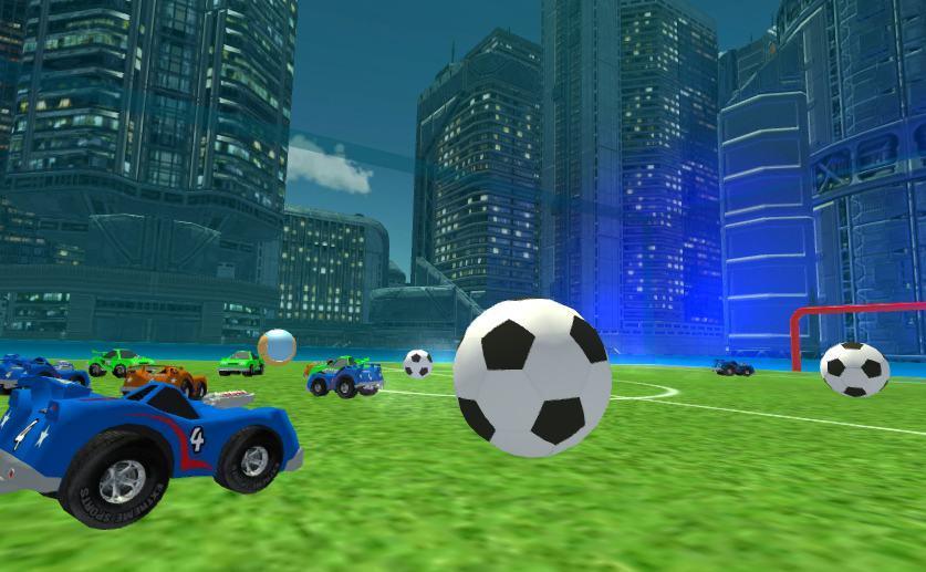 Crazy Car Football 3D