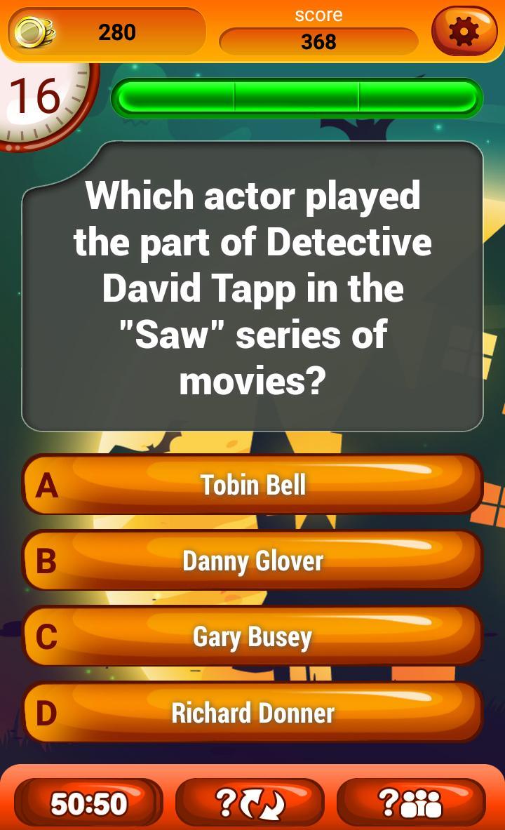 Horror Movies Trivia Quiz