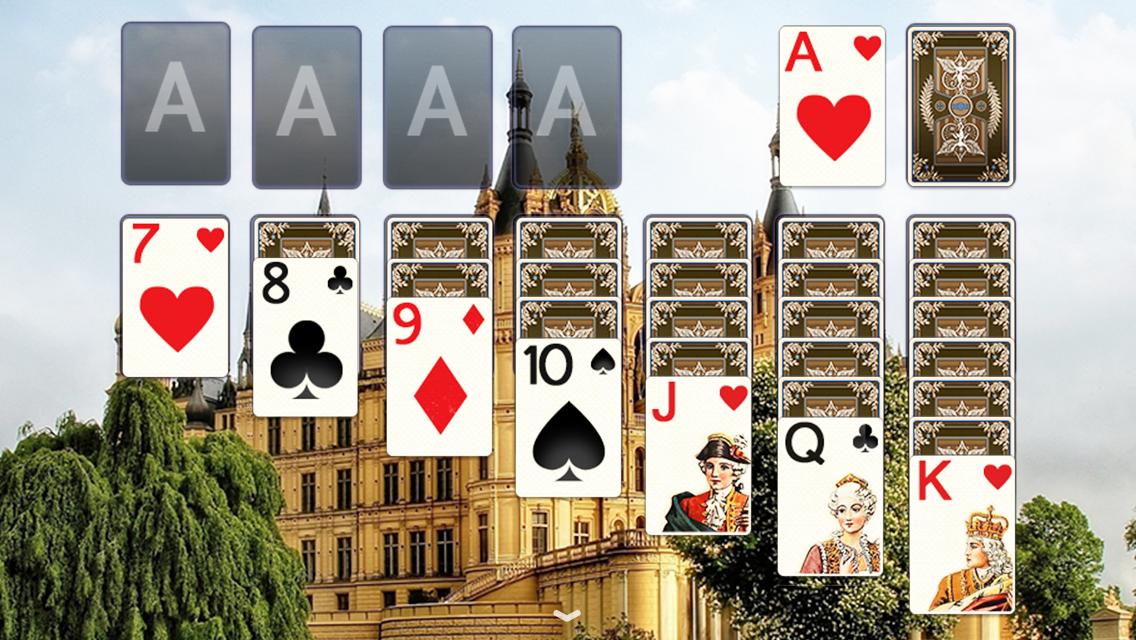 Solitaire Old Castle Theme