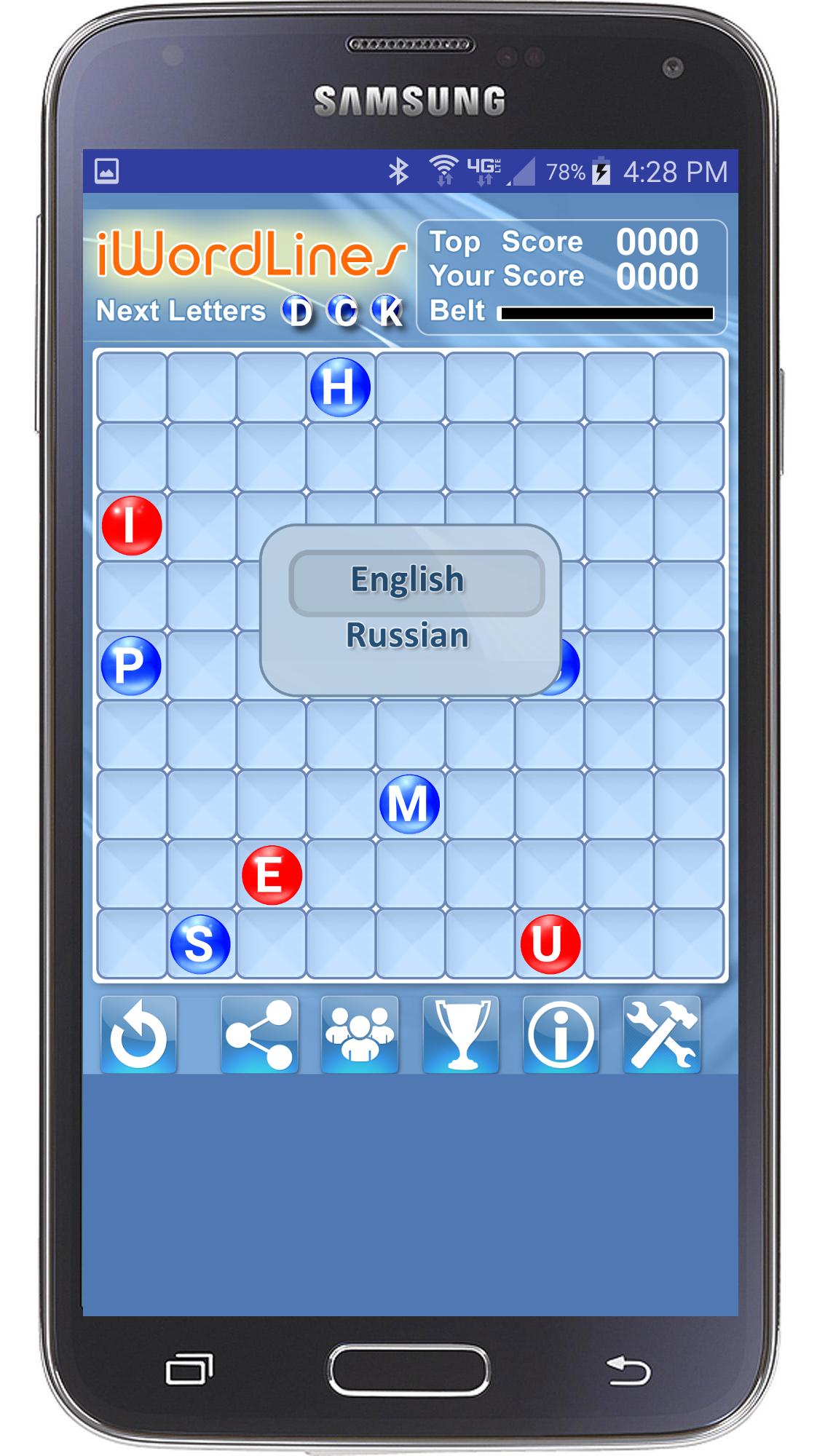 i Word Lines Puzzle Game