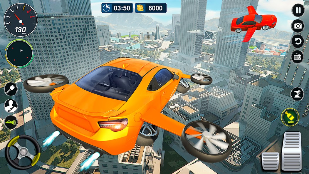 Flying Car Simulator: Car Game