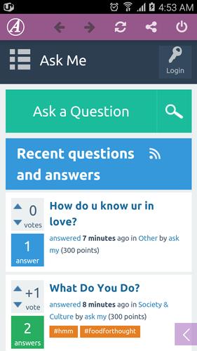 Ask me