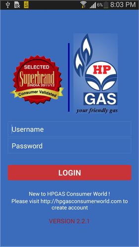 HP GAS App