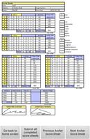 Archery Score Sheets