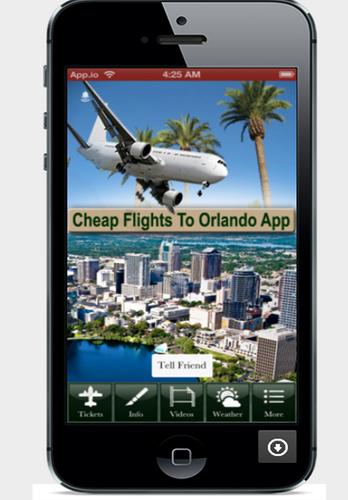 "Cheap Flights To Orlando" App