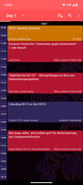 38C3 Schedule