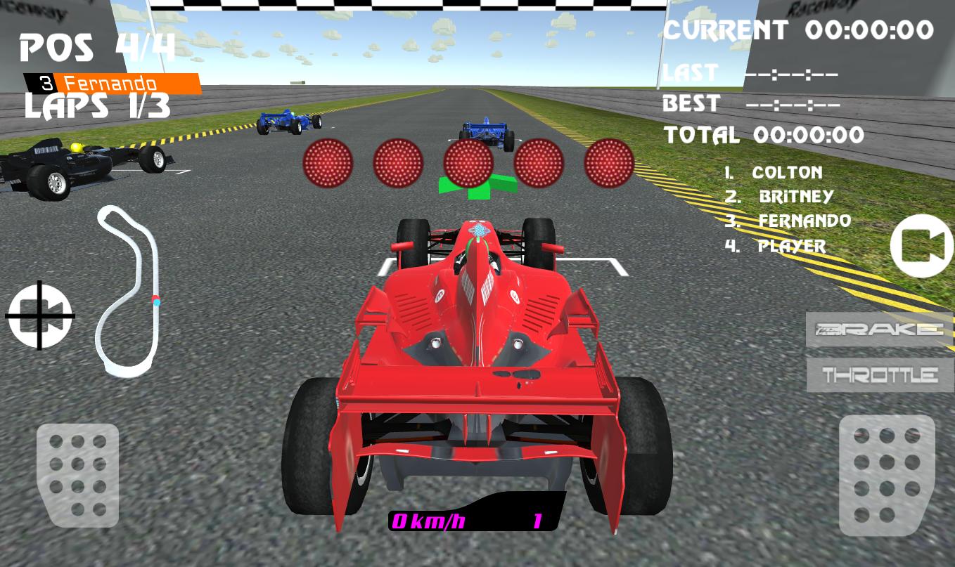 Free 3D Real Formula Racing