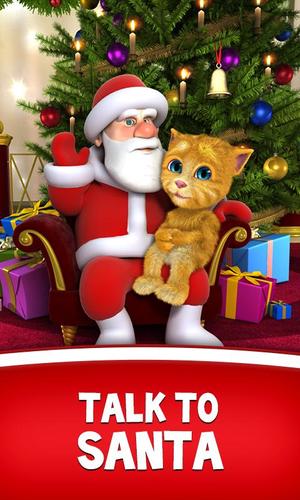 Talking Santa meets Ginger