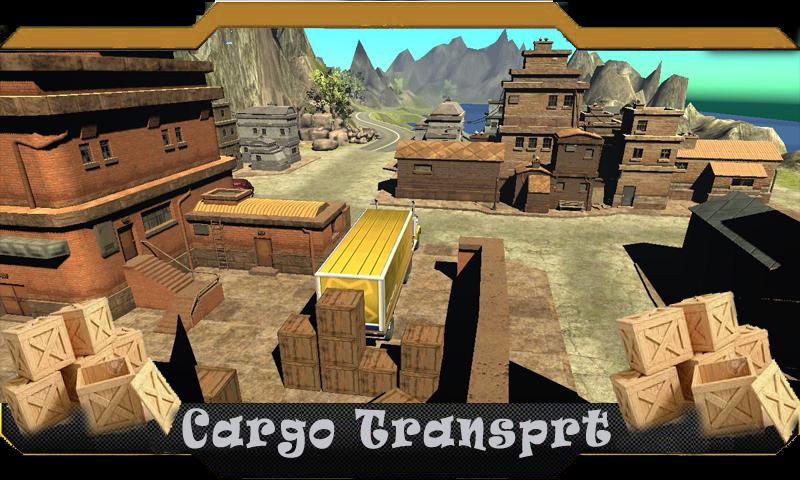 Transport Truck Drive : Cargo