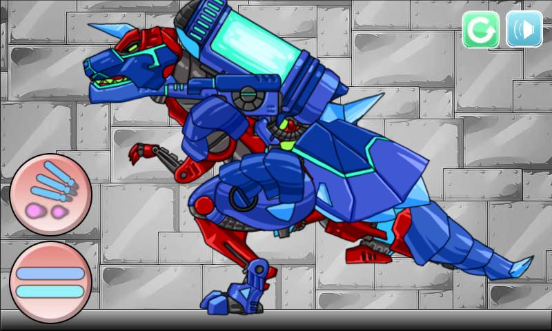 Tyranno + Tricera - Combine! Dino Robot