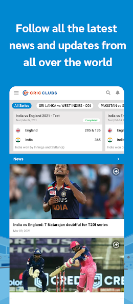 Cricclubs Mobile