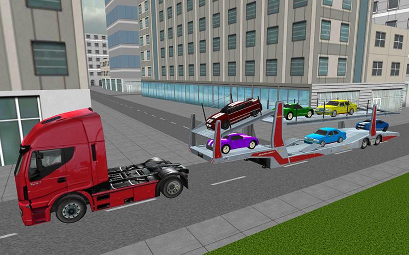 Car Transporter Truck 3D