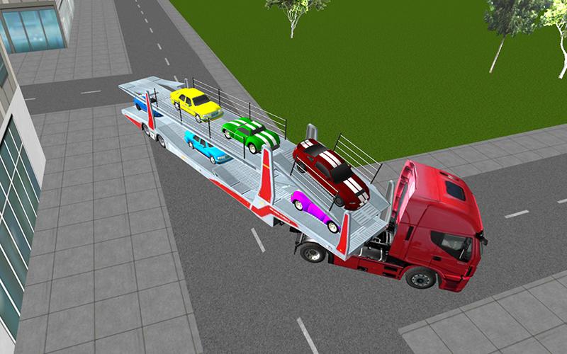 Car Transporter Truck 3D