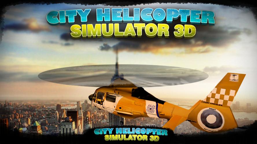 City Helicopter Simulator 3D