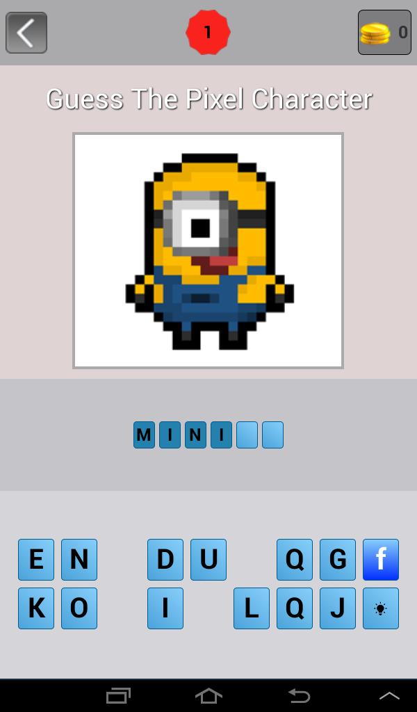 Guess: Pixel Character Quiz