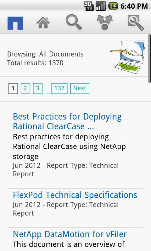 NetApp Document Search