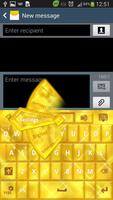 GO Keyboard Gold Glow Theme