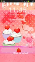 GO Locker Theme cupcake heart