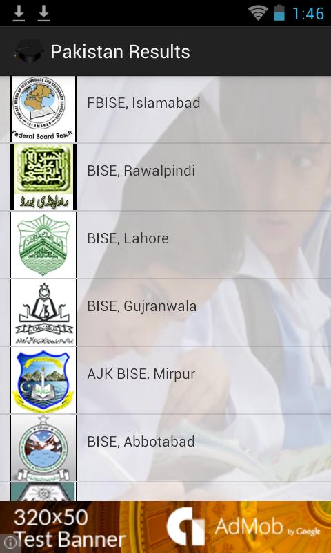 Pakistan Results