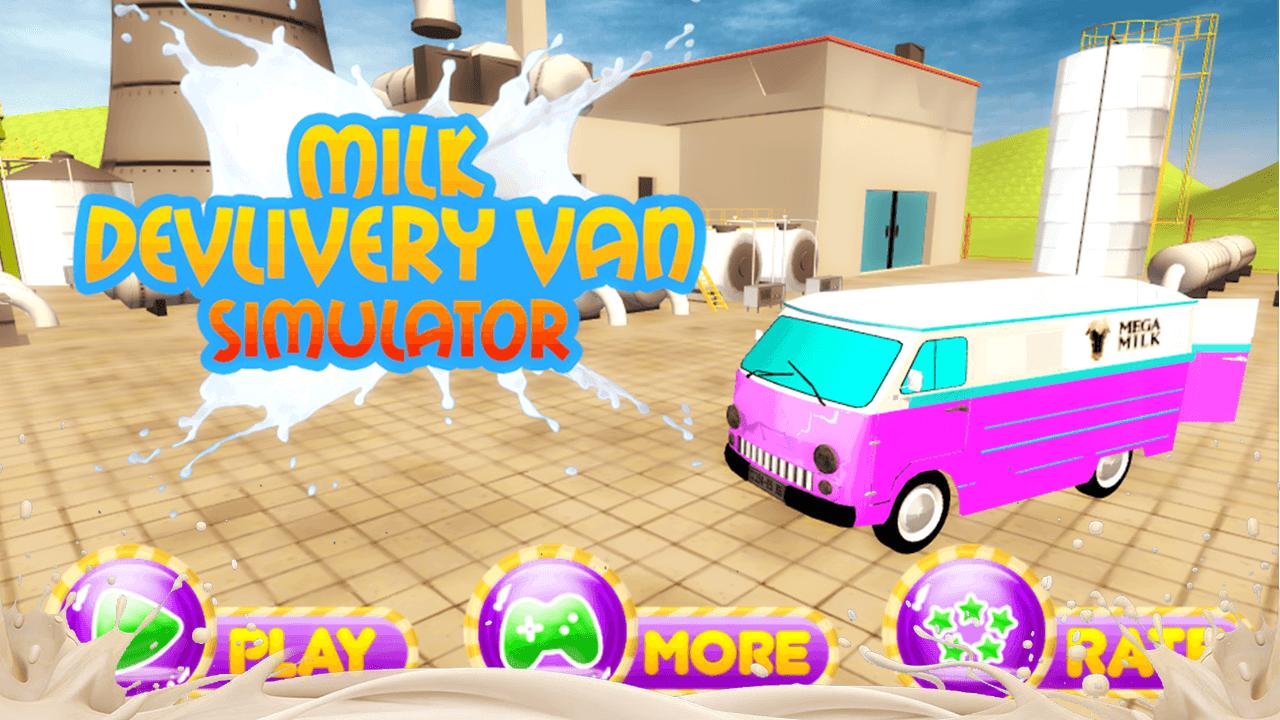 Milk Delivery Van Simulator 3D