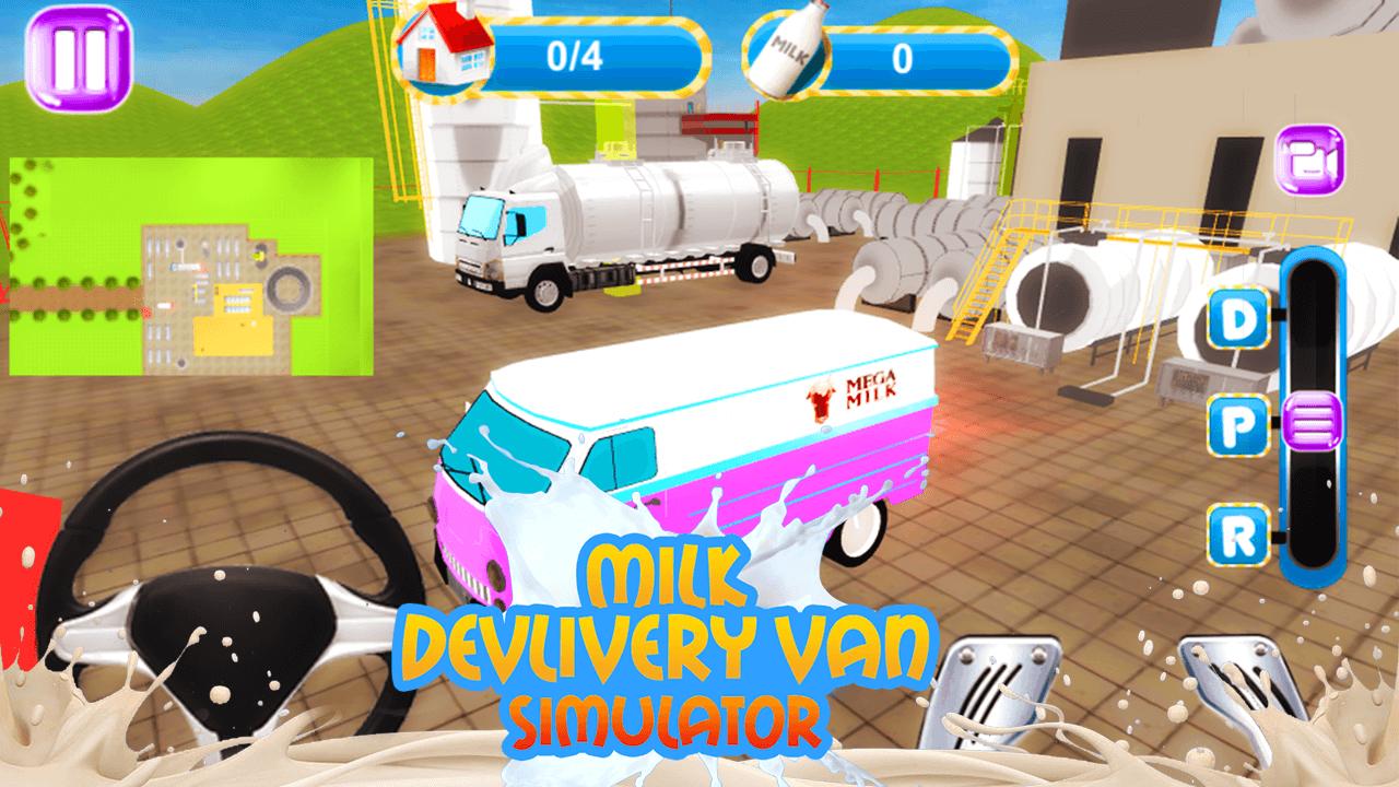 Milk Delivery Van Simulator 3D