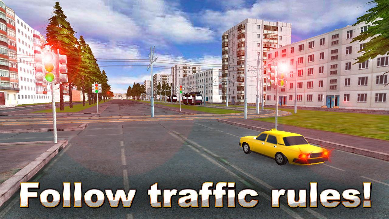 Russian City 3D: Taxi Driver