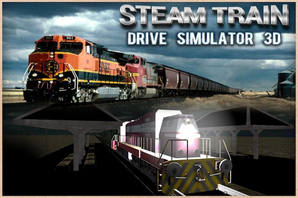 Steam Train Drive Simulator 3D