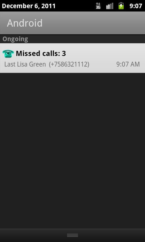 Missed Call