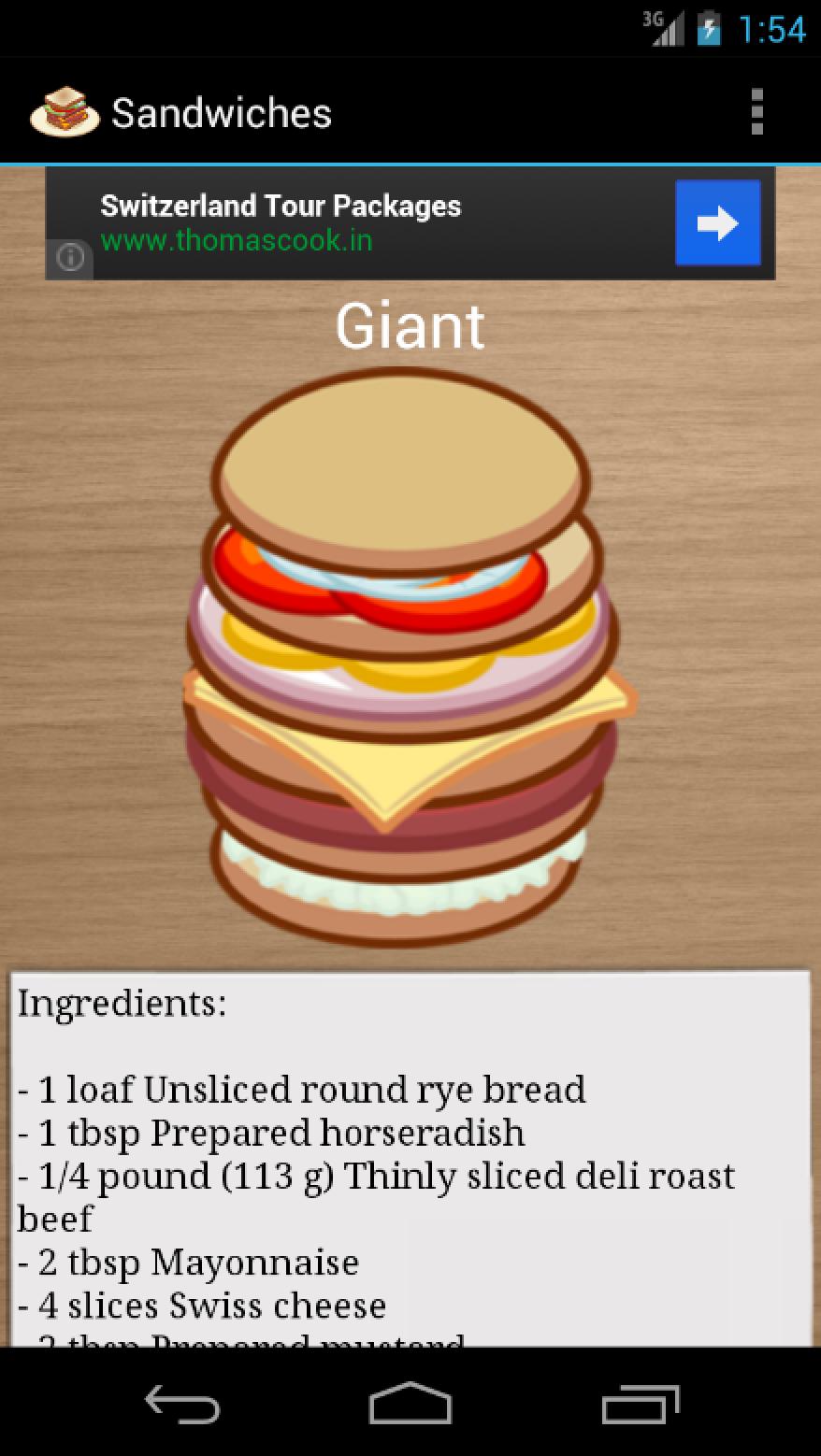 Sandwich Recipes