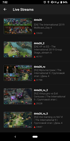 Live Dota
