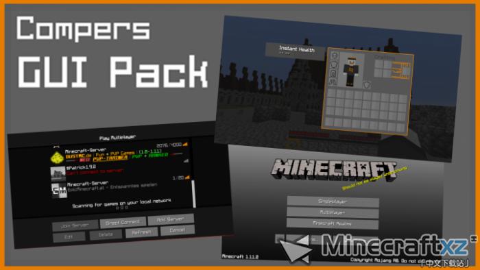 Modern Material Pack Compper's GUI Resource Pack