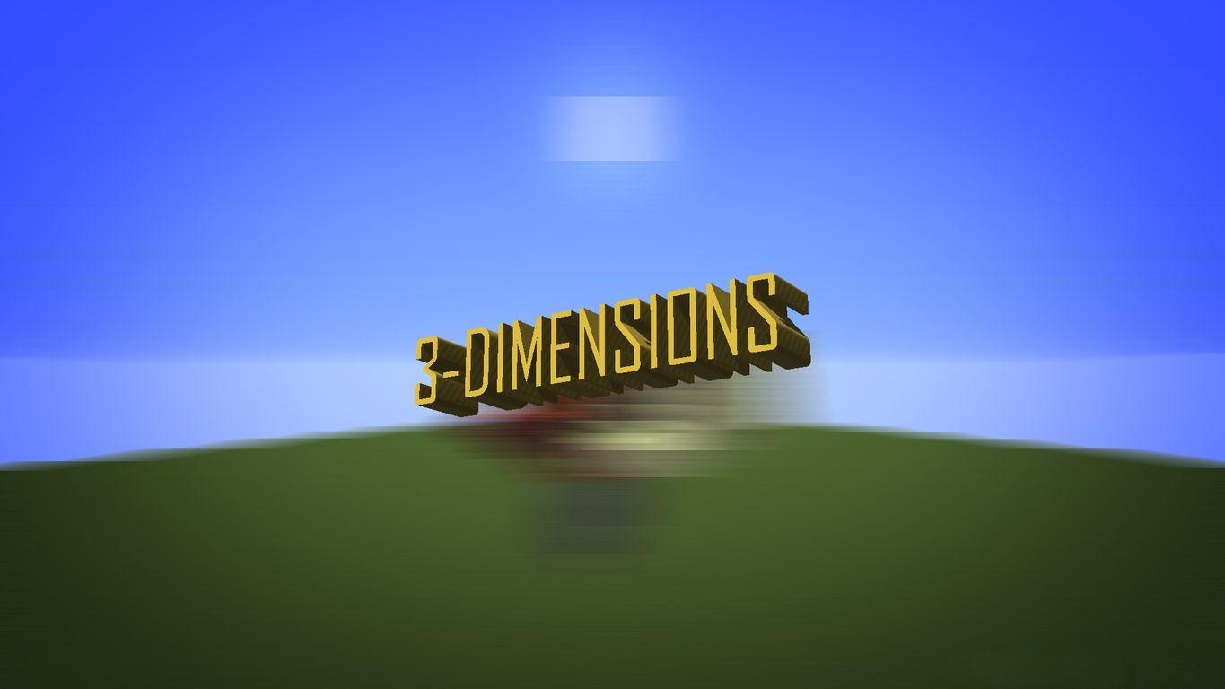 Minecraft 3D Map (3 Dimensions Map) | Minecraft 1.15.2 Version
