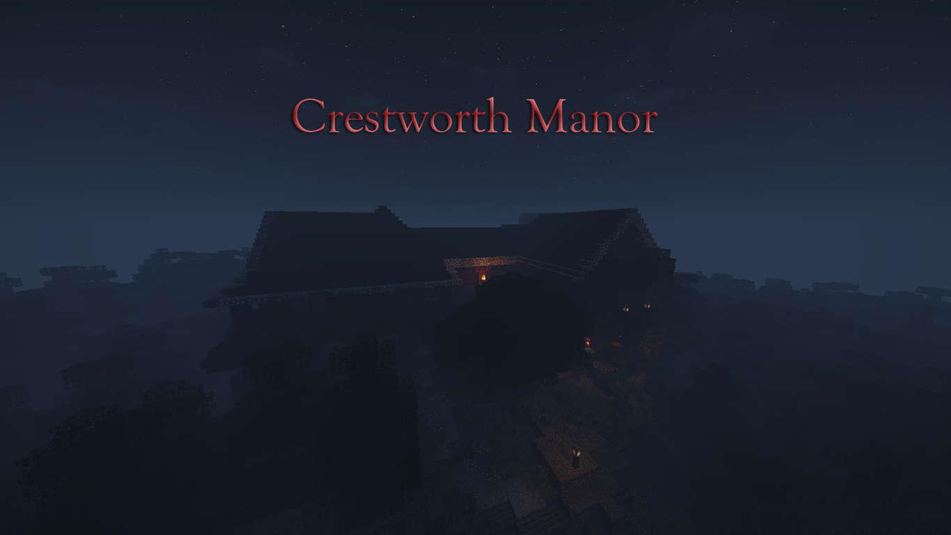 Crestworth Manor Map | Minecraft Version 1.16.4