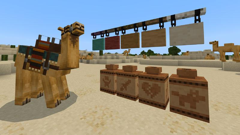 แพ็ควัสดุ 16 ชุดของ Minecraft Mizuno |