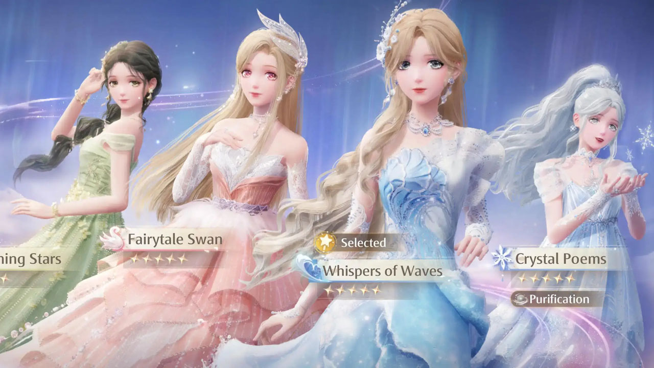 Toutes les tenues de marée à Infinity Nikki, classées par score