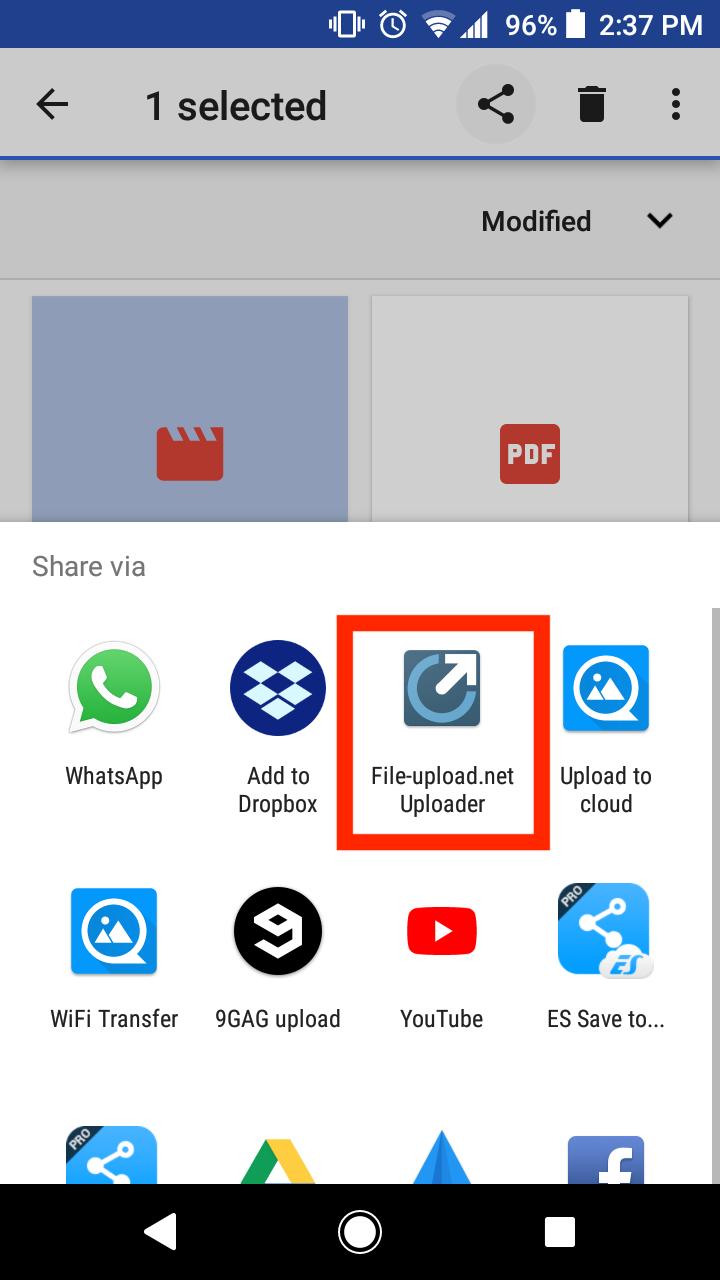 File-upload.net Uploader