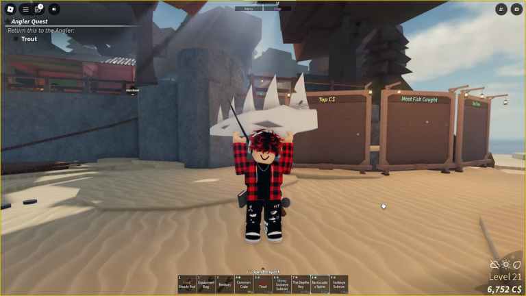 Roblox Fisch의 10 개의 선사 시대 어류 뼈 위치