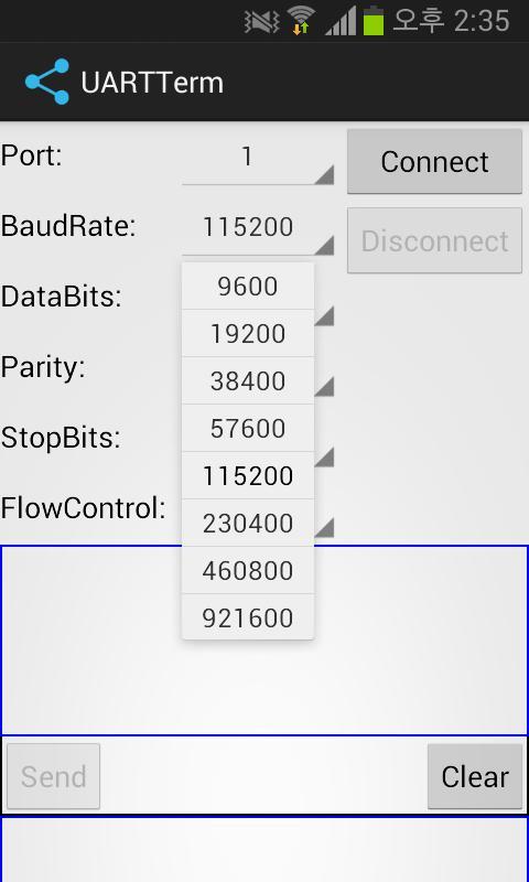 USB to UART Terminal