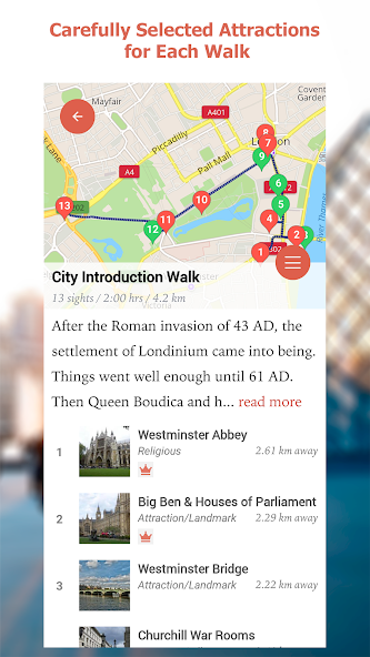 San Antonio Map and Walks