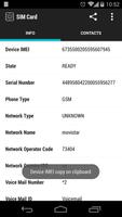 SIM, Contacts and Number Phone