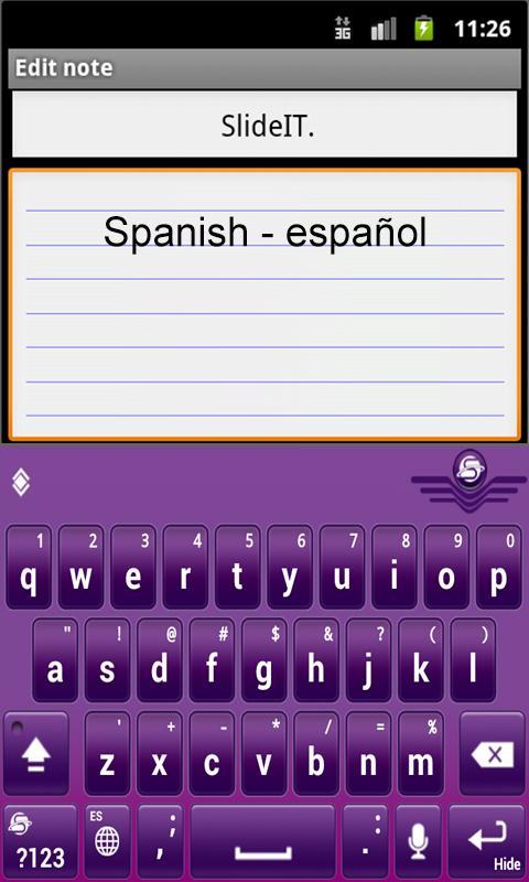 SlideIT Spanish Pack