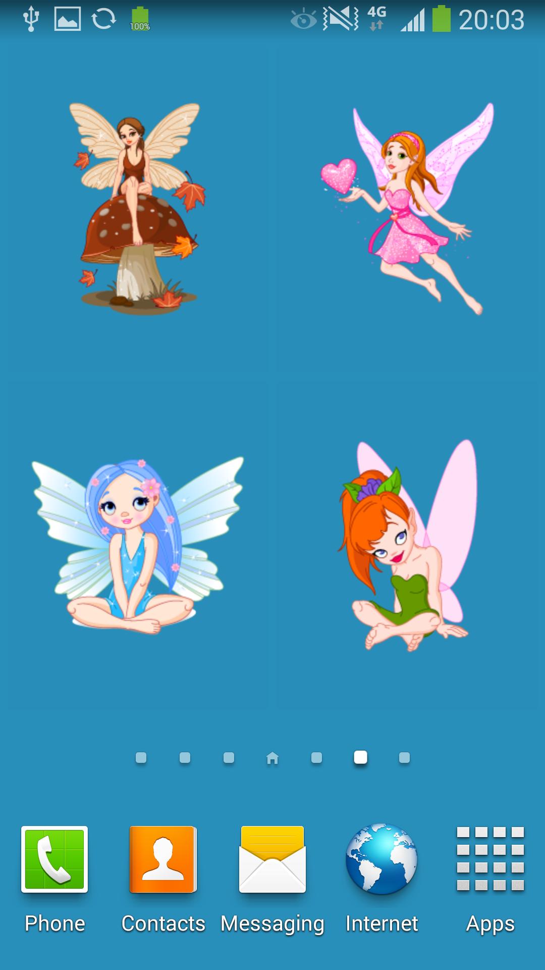 100 Fairy stickers