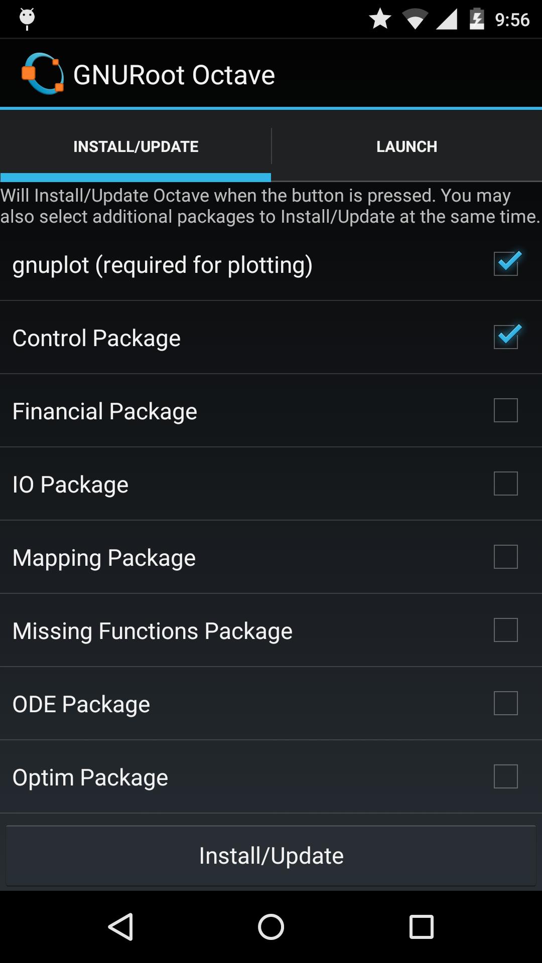 GNURoot Octave