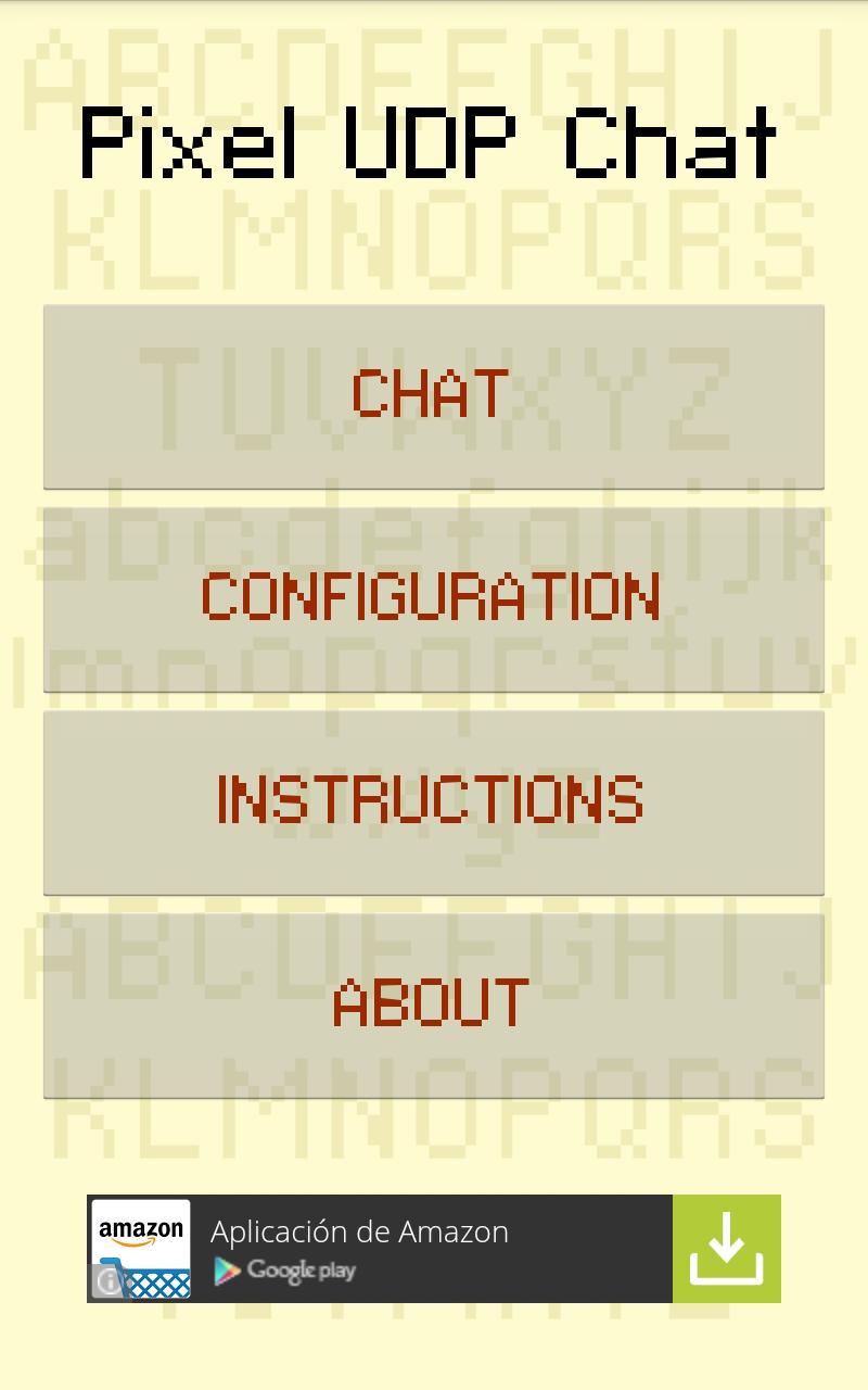 Pixel UDP Chat