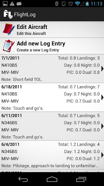 FlightLog