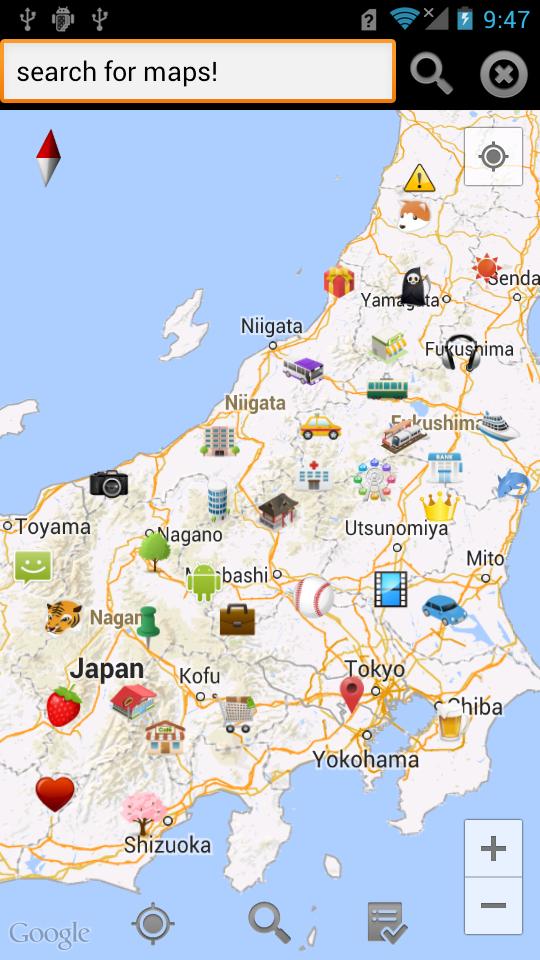 World Maps Note (GPS,Navi,etc)