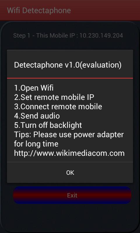 Wifi detectaphone Lite