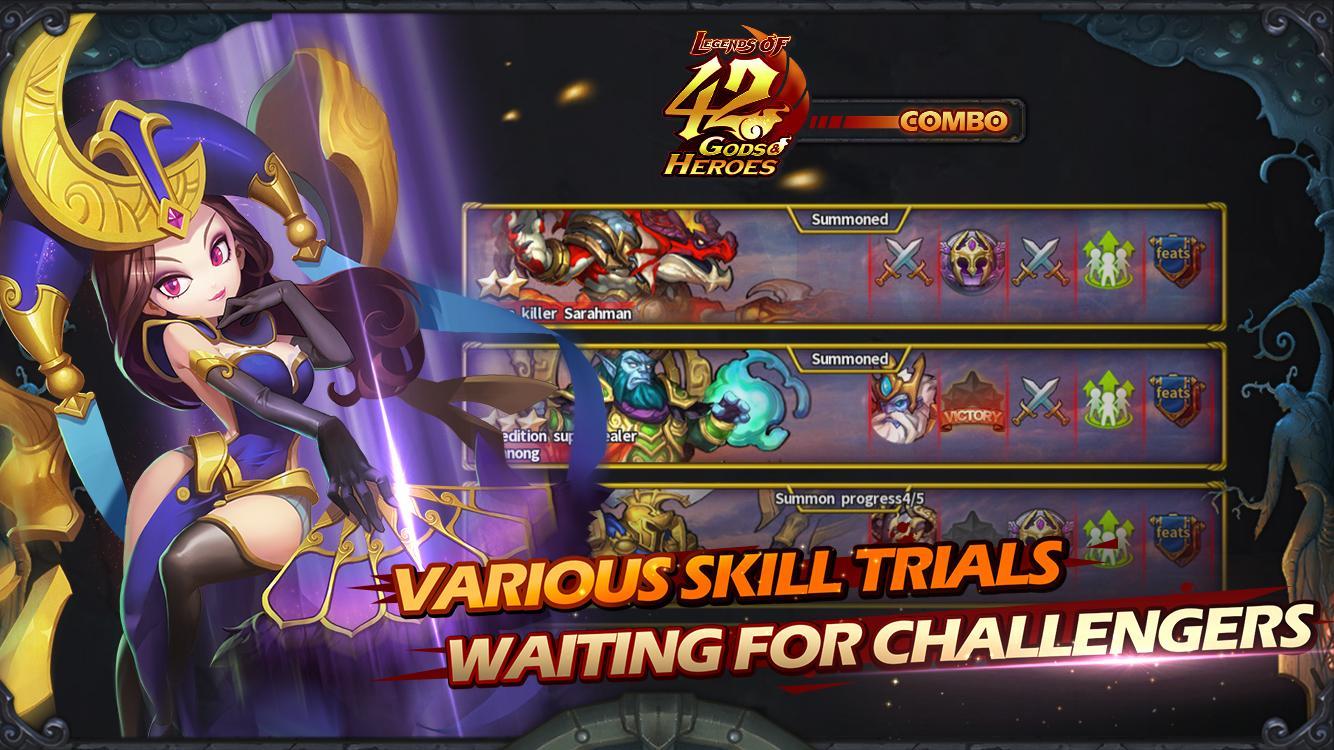 Legends of 42 Gods and Heroes