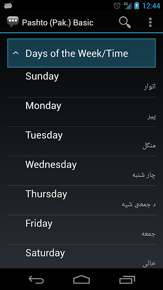 Pashto (Pak.) Basic Phrases