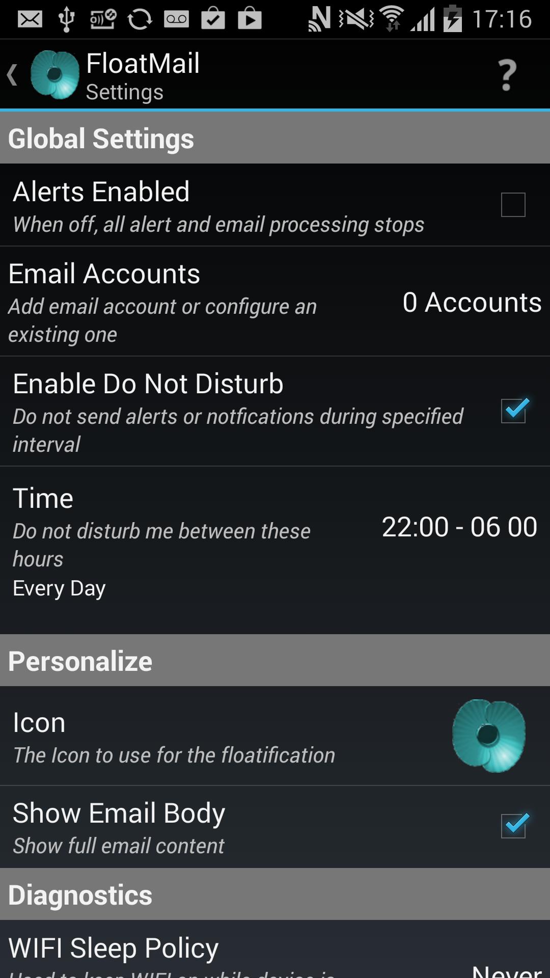 FloatMail: Floatification Ext
